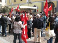 Monza - Sciopero della CGIL