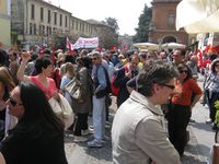 Monza - Sciopero della CGIL