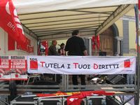 Monza - Sciopero della CGIL