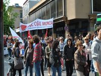 Monza - Sciopero della CGIL
