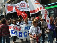 Monza - Sciopero della CGIL