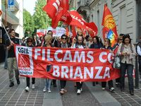 Monza - Sciopero della CGIL