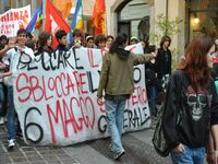Monza - Sciopero della CGIL