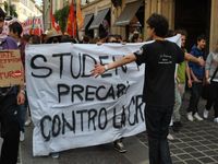 Monza - Sciopero della CGIL