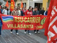 Monza - Sciopero della CGIL