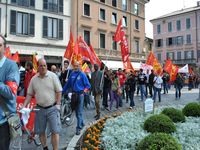 Monza - Sciopero della CGIL