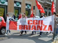 Monza - Sciopero della CGIL