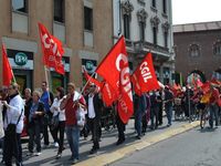 Monza - Sciopero della CGIL