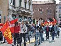 Monza - Sciopero della CGIL