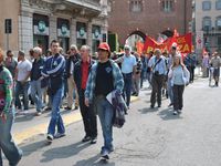 Monza - Sciopero della CGIL