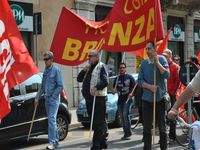 Monza - Sciopero della CGIL