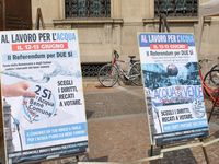 Monza - Sciopero della CGIL