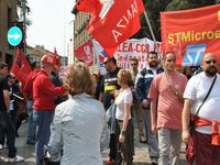 Monza - Sciopero della CGIL