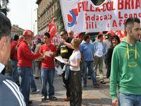 Monza - Sciopero della CGIL