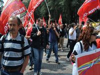 Monza - Sciopero della CGIL