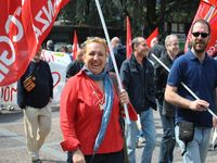Monza - Sciopero della CGIL