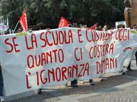 Monza - Sciopero della CGIL