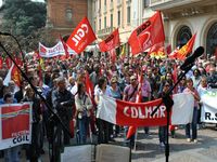 Monza - Sciopero della CGIL