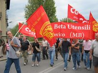 Monza - Sciopero della CGIL