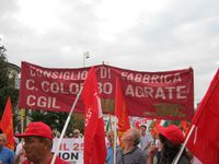 Monza - Sciopero della CGIL
