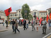 Monza - Sciopero della CGIL
