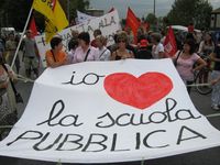 Monza - Sciopero della CGIL