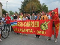 Monza - Sciopero della CGIL