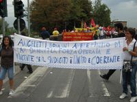 Monza - Sciopero della CGIL