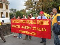 Monza - Sciopero della CGIL