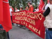 Monza - Sciopero della CGIL