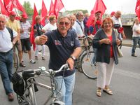 Monza - Sciopero della CGIL