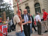 Monza - Sciopero della CGIL