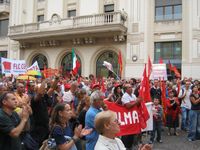 Monza - Sciopero della CGIL