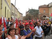 Monza - Sciopero della CGIL