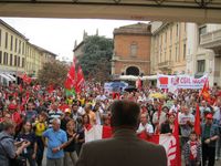 Monza - Sciopero della CGIL