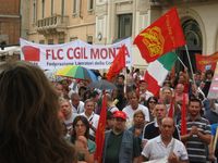 Monza - Sciopero della CGIL