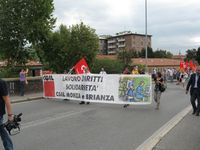 Monza - Sciopero della CGIL