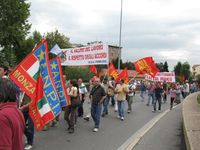 Monza - Sciopero della CGIL