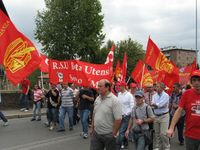 Monza - Sciopero della CGIL