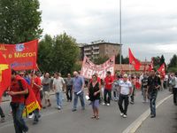 Monza - Sciopero della CGIL