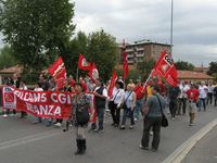 Monza - Sciopero della CGIL
