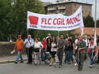 Monza - Sciopero della CGIL