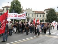 Monza - Sciopero della CGIL