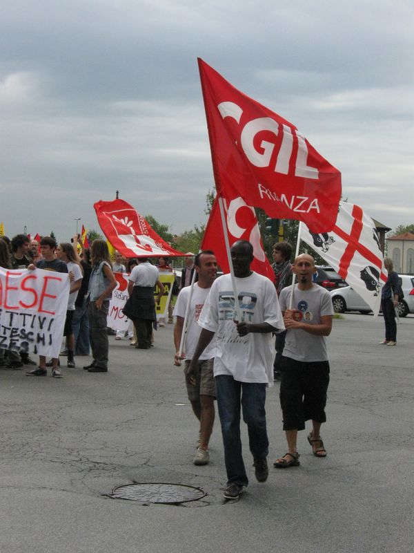 Monza - Sciopero della CGIL