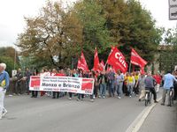Monza - Sciopero della CGIL