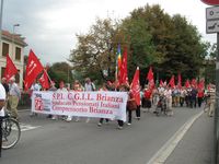 Monza - Sciopero della CGIL