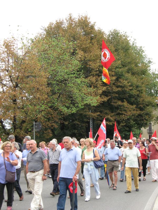Monza - Sciopero della CGIL