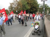 Monza - Sciopero della CGIL
