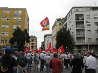 Monza - Sciopero della CGIL