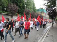 Monza - Sciopero della CGIL